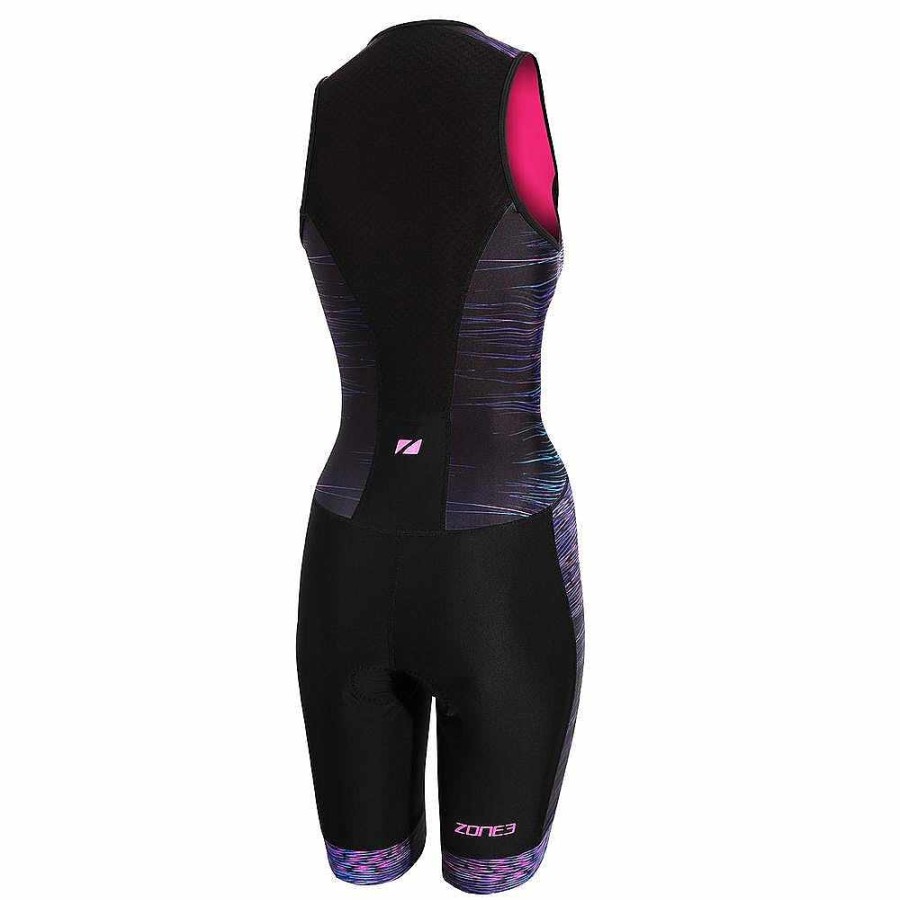 Laatste Wijziging Zone3 | Activeer+ Trisuit Blauw/Roze/Zwart