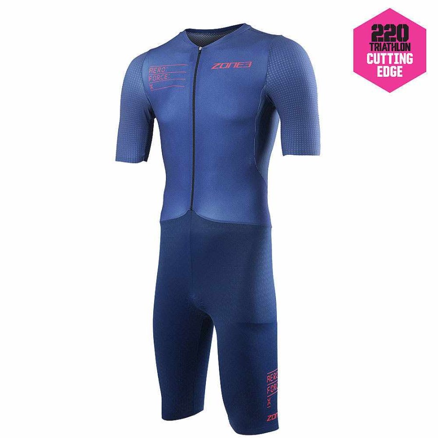 Heren Zone3 Tripakken | Aeroforce-X Ii Trisuit Met Korte Mouwen