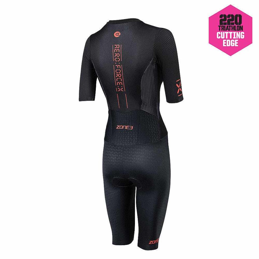 Dames Zone3 Tripakken | Aeroforce-X Ii Trisuit Met Korte Mouwen