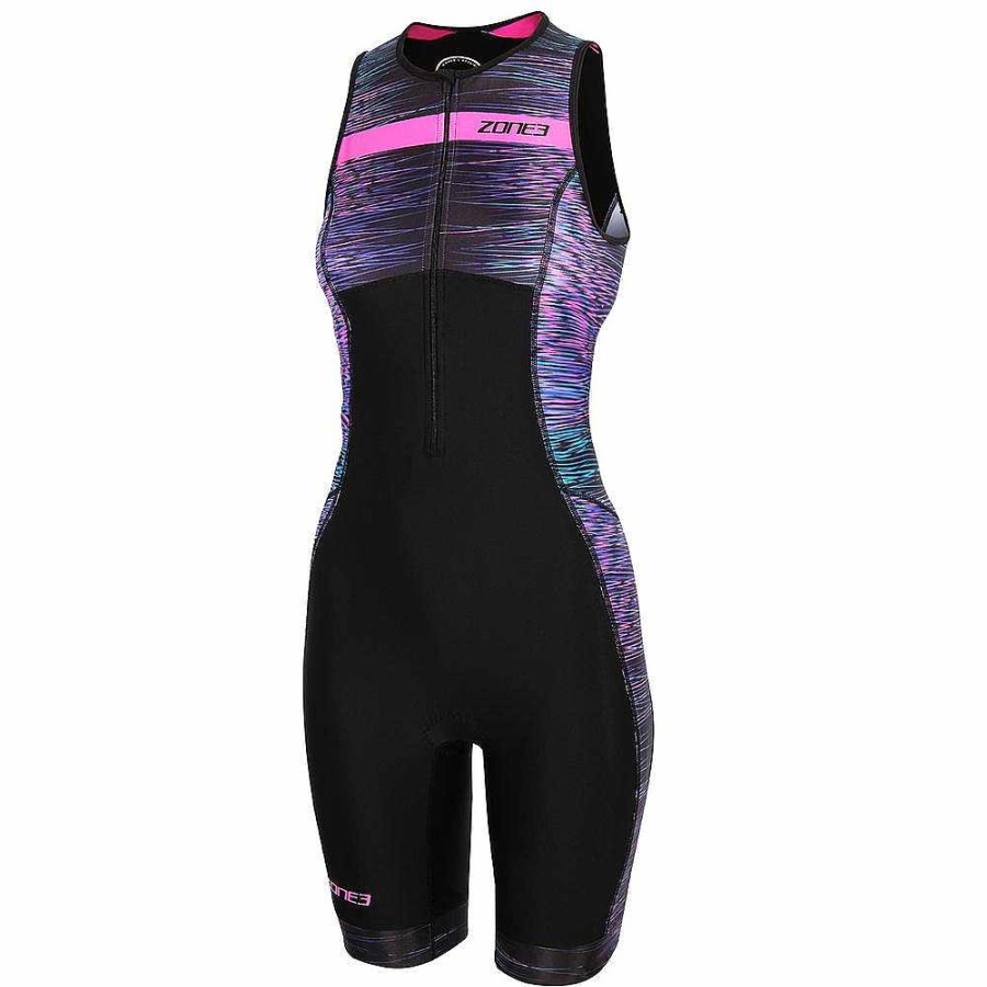 Laatste Wijziging Zone3 | Activeer+ Trisuit Blauw/Roze/Zwart