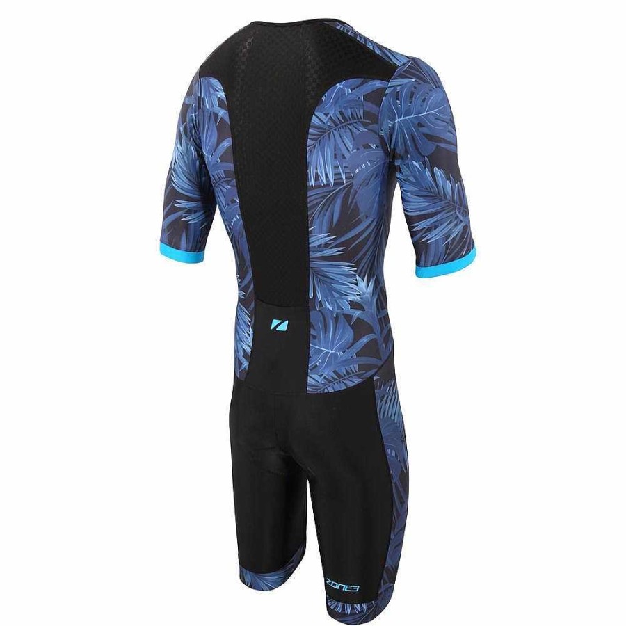 Heren Zone3 Tripakken | Activate+ Trisuit Met Korte Mouwen En Volledige Ritssluiting